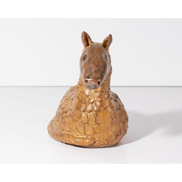 Abstract 1970s Studio Pottery Sculpture by Jody Knoop For Sale - Image 3 of 7