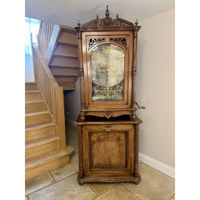 Large Antique Musik-Automat Symphomian from Lochmanns, 1880 For Sale - Image 15 of 15