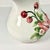 1970s Vintage Boho Chic Coastal English Garden Pomegranate and Raspberry Ceramic Pitcher. For Sale - Image 13 of 13