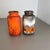 Fat Lava Orange Pottery Vases from Scheurich, Germany, 1970s, Set of 2 For Sale - Image 6 of 18