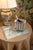 Port 68 Winterthur for Port 68 Acanthus Stripe Mocha Planter For Sale - Image 4 of 9