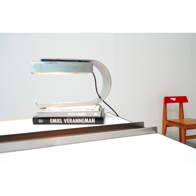 CG01 Table Lamp in Galvanized Steel by Christophe Gevers, 2010s For Sale - Image 4 of 9