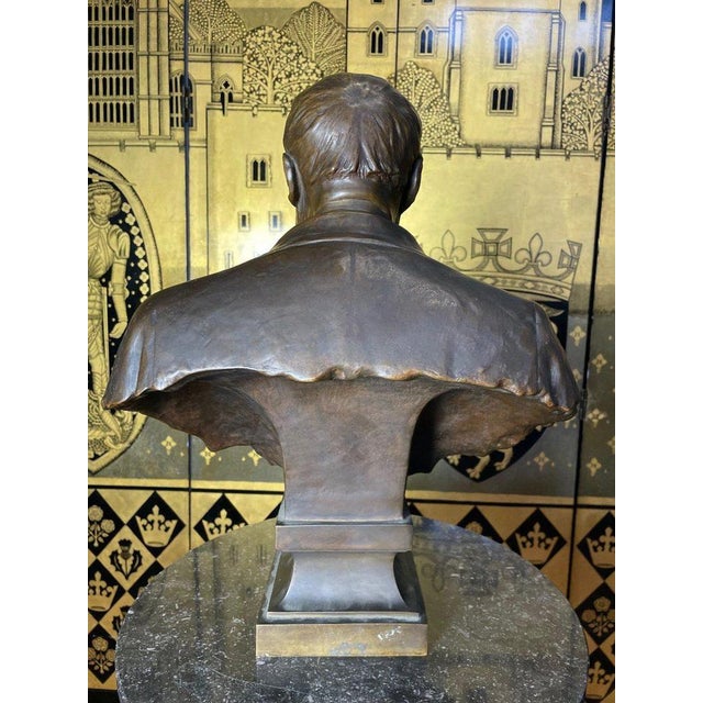 Bronze Bust Denys Puech Barbedienne For Sale - Image 3 of 6