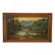 Antique 19th-Century Tonalist Landscape Painting in Original Frame, Circa 1880s For Sale