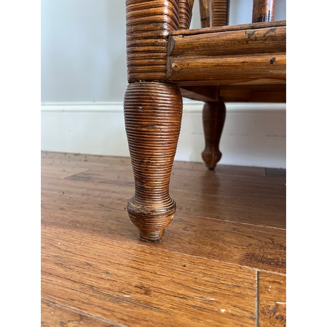 Wood Vintage Tommy Bahama Reed Sideboard/Credenza Console Table For Sale - Image 7 of 12