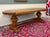 Wood Antique French Country Dining Table Farmhouse Pedestal Trestle Honey Oak 1930s For Sale - Image 7 of 18