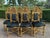 1900 Italian Rococo Gilded Beech Black Velvet Chairs – Set of 8pcs For Sale - Image 6 of 18