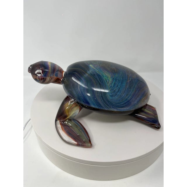 Traditional Murano Glass Turtle by Zanetti For Sale - Image 3 of 5