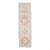 1970s Vintage Handmade Wool Cotton Beige Runner Rug For Sale