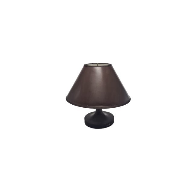 Mid-Century Modern Art Deco Bedside Lamp, Belgium, 1950s For Sale - Image 3 of 10
