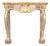 Italian Scenic Painted and Gilded Wooden Fireplace, 1980 For Sale