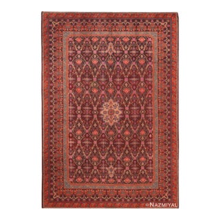 Nazmiyal Collection Vintage German Continental Rug For Sale