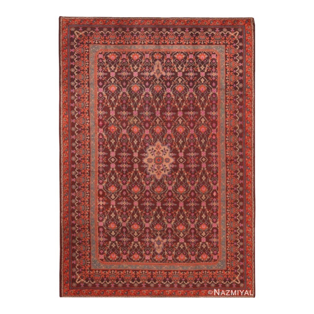 Nazmiyal Collection Vintage German Continental Rug For Sale
