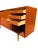 Wood Danish Teak Credenza | Four Sliding Doors | C. 1960s For Sale - Image 7 of 14