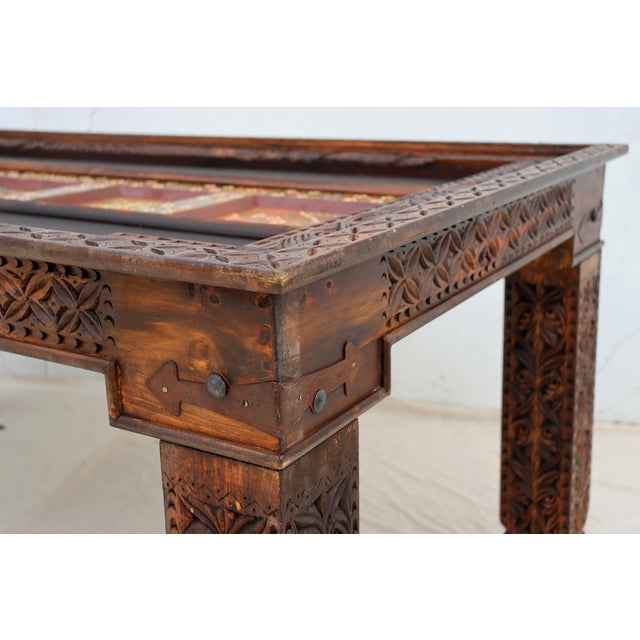 Vintage Wooden Orient Dining Table, 1970s For Sale - Image 15 of 18