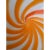 Orange Italian Clear Amber Swirls Wall Sconce in Murano Glass by Simoeng For Sale - Image 8 of 9