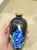 An elegant Japanese cloisonne enamel vase from the Meiji period, circa 1890, featuring a beautifully rendered Japanese...