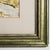 French 1930s France Green Wood Painting For Sale - Image 3 of 15