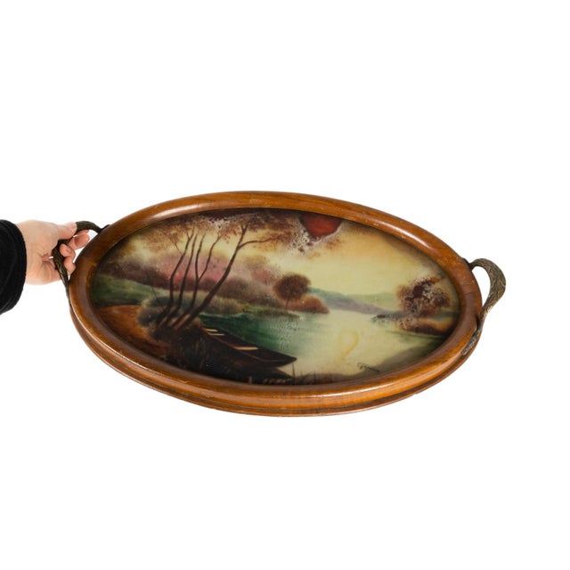 Art Nouveau Tray by Germonde, 1900s For Sale - Image 5 of 5