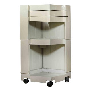 Vintage Bobby Cart ABS Plastic by Joe Colombo, Italy, 1970s For Sale