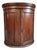 Antique French Château Walnut Demi-Lune Cabinet, Late 18th Century For Sale