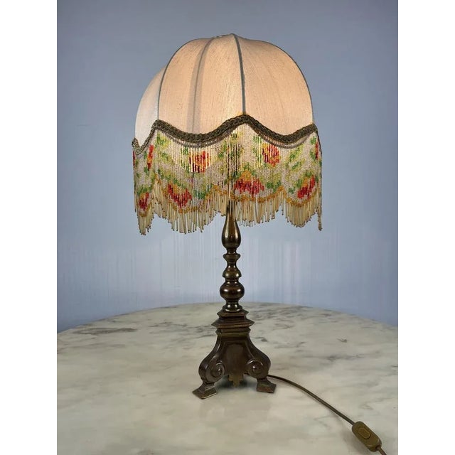 Bronze Table Lamp, Italy, 1960s For Sale - Image 9 of 10