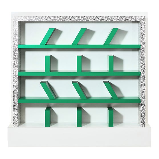 Early Suvretta Bookcase by Ettore Sottsass, 1980s For Sale