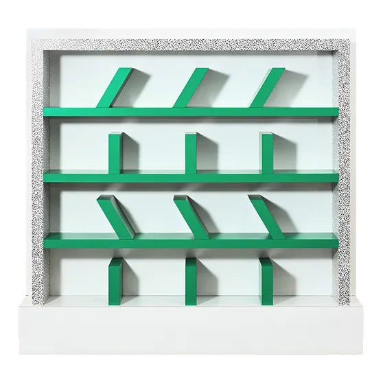 Early Suvretta Bookcase by Ettore Sottsass for Memphis Milano, 1980s For Sale