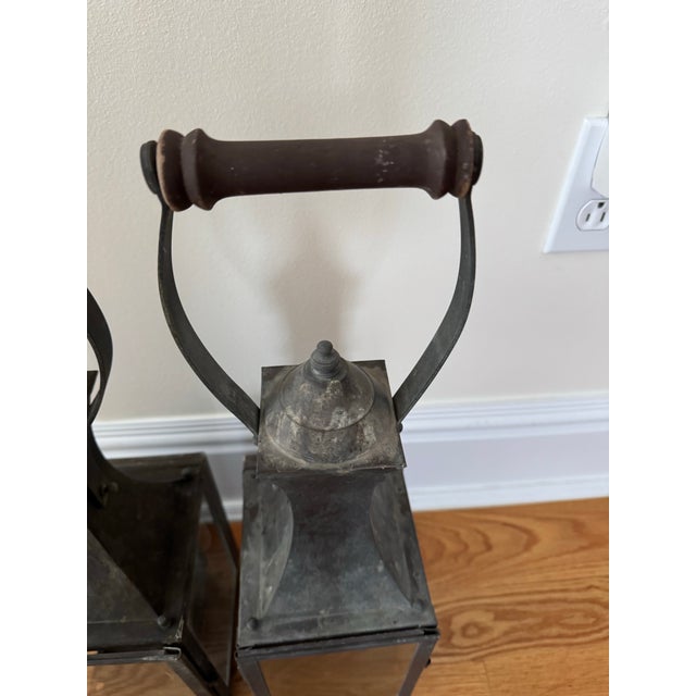 1980s 1980s Georgian Art Lighting Wall Sconce Design Light Fixture Lanterns - a Pair For Sale - Image 5 of 11