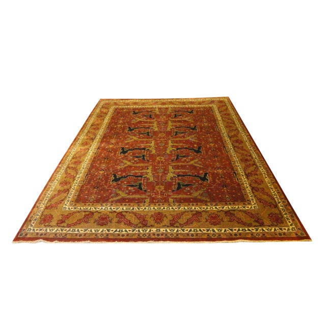 Bijar Rug- 11′9″ × 13′8″ For Sale