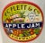 English Vintage P.C.Flett & Co Stoneware Apple Jam Jar From Scotland For Sale - Image 3 of 13