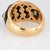 Metal 1991 Cartier Carved Aquamarine Diamond Ring Sz 6 Eu 52 Band 18k Gold Signed For Sale - Image 7 of 7