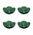 Ceramic Bordallo Pinheiro Cabbage 16-Piece Dinnerware Set with Mug in Green, Service for Four For Sale - Image 7 of 13