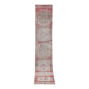 1960s Turkish Oushak Rug Runner 2'6'' X 16'6''