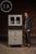 c. 1950s-1960s; Hamilton Manufacturing Co. - Two Rivers, WI Tall, two-piece gray steel medical or dental cabinet designed...