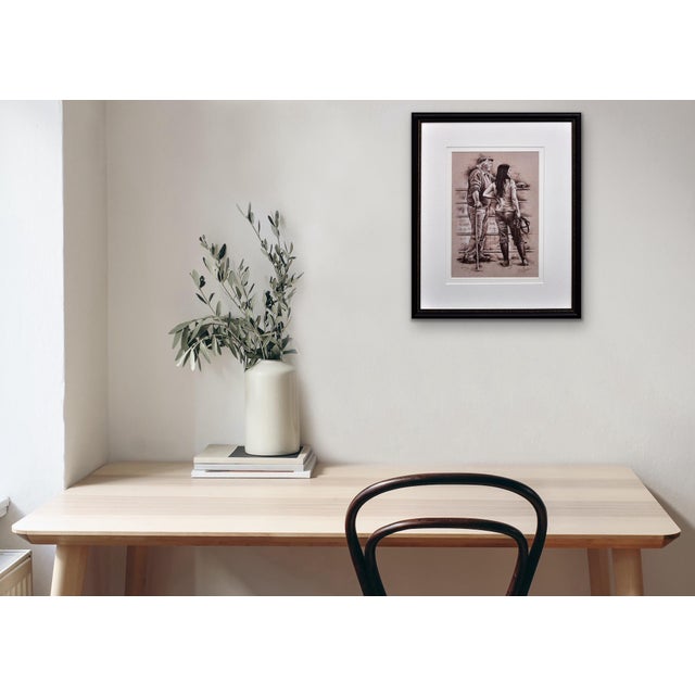 Elin Sian Blake, Stable Friends, 21st Century, Pastel For Sale - Image 17 of 18