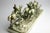 Continental Gilt Metal Equestrian Hunt Group, Circa 1900 — Riders, Horses & Hounds on Green Onyx Base For Sale - Image 12 of 14