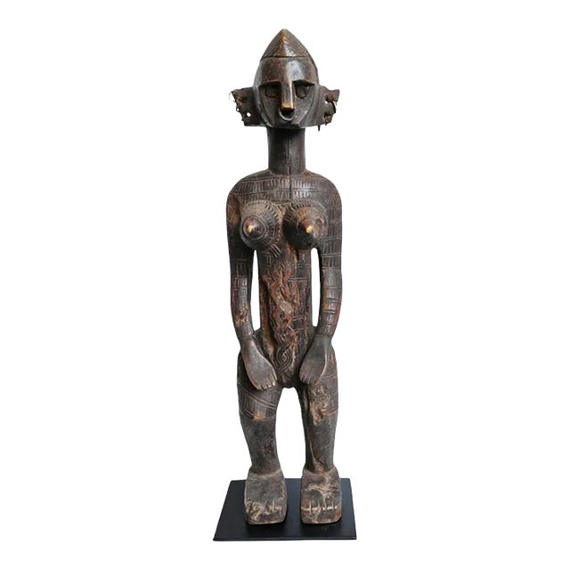 Mid 20th Century Bambara Female Figure For Sale