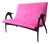 1950s Sculptural Italian Mid-Century Settee by Malatesta and Mason For Sale