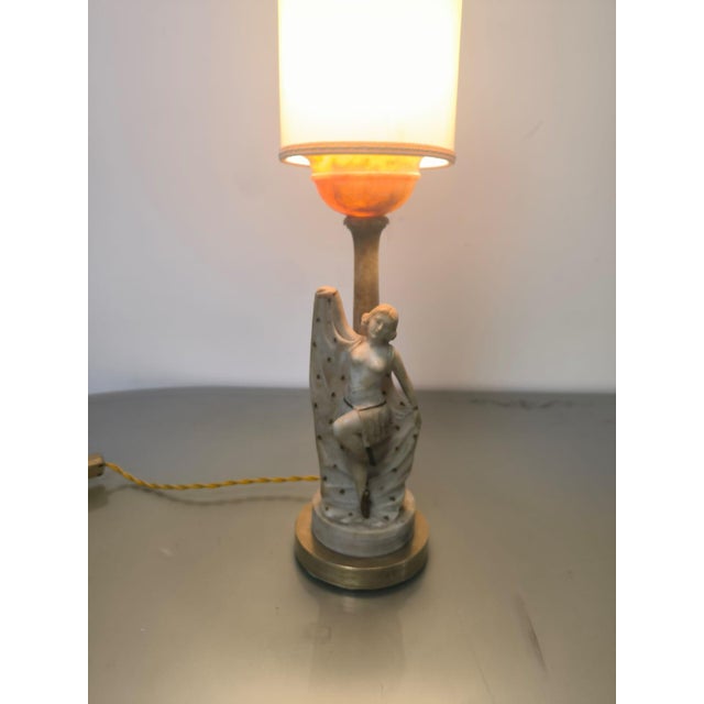 Vintage Structure with Lampshade, 1940s For Sale - Image 18 of 18