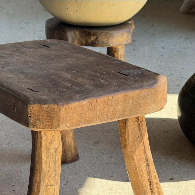 Small Stool in Teak For Sale - Image 18 of 18