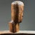 1940s Vintage Hand Carved Folk Art Modernist Portrait Bust For Sale - Image 5 of 12