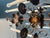 Maison Baguès 1940s Large 2-tier chandelier in gold metal with 12 lights in the style of Maison Baguès For Sale - Image 4 of 12