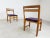 Raphael Chairs attributed to Guillerme and Chambron for Votre Maison, 1960s, Set of 6 For Sale - Image 3 of 12