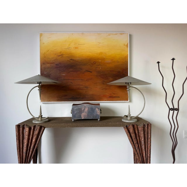 Mid-Century Modern Vintage David Marshall Cast Aluminum & Brass Sculptural Box/ Sold For Sale - Image 3 of 12