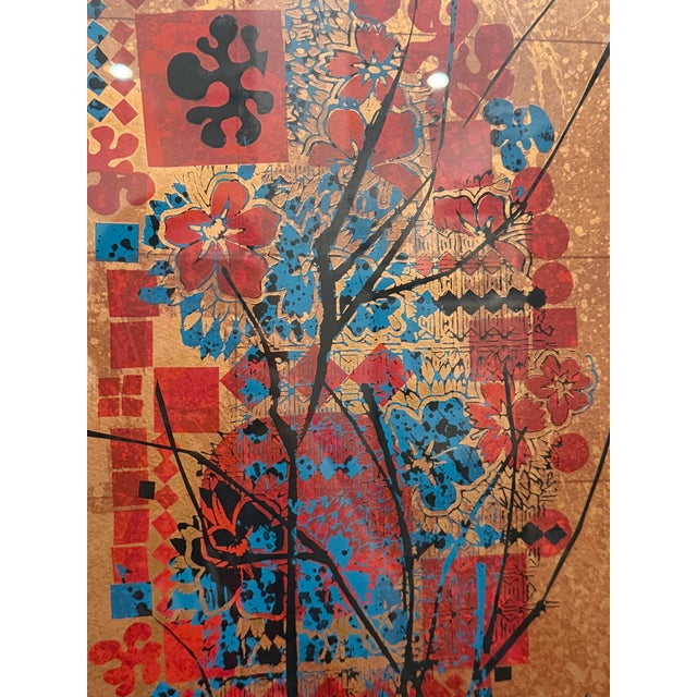 1979 Lebadang “Joyeux” Signed e.a. Artist’s Proof Serigraph, Framed With Documentation For Sale - Image 14 of 14