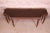 Wood Barbara Barry for Baker Furniture Neoclassical Mahogany and Gold Gilt Console or Sofa Table, Newly Refinished For Sale - Image 7 of 11