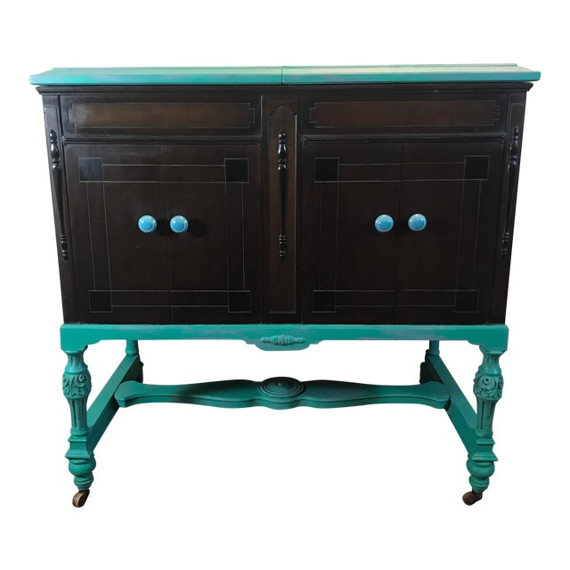 1920s Antique Victrola Cabinet Buffet Bar Chairish