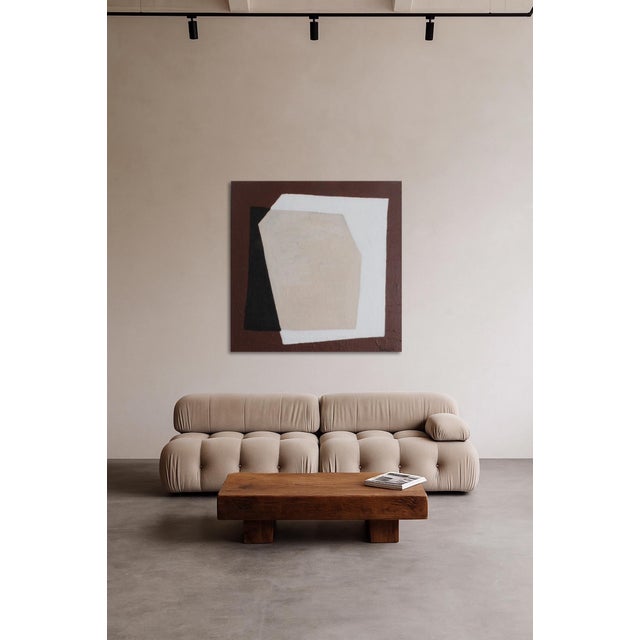 Bodasca, Abstract Layered Silence, 2025, Canvas and Acrylic For Sale - Image 10 of 11