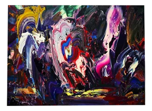 Franciszek Ledochowski, Untitled, Acrylic on Canvas, 2025